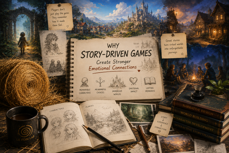 Why Story-Driven Games Create Stronger Emotional Connections