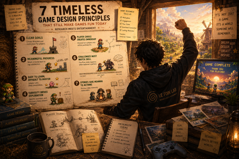 4.7 Timeless Game Design Principles That Still Make Games Fun Today