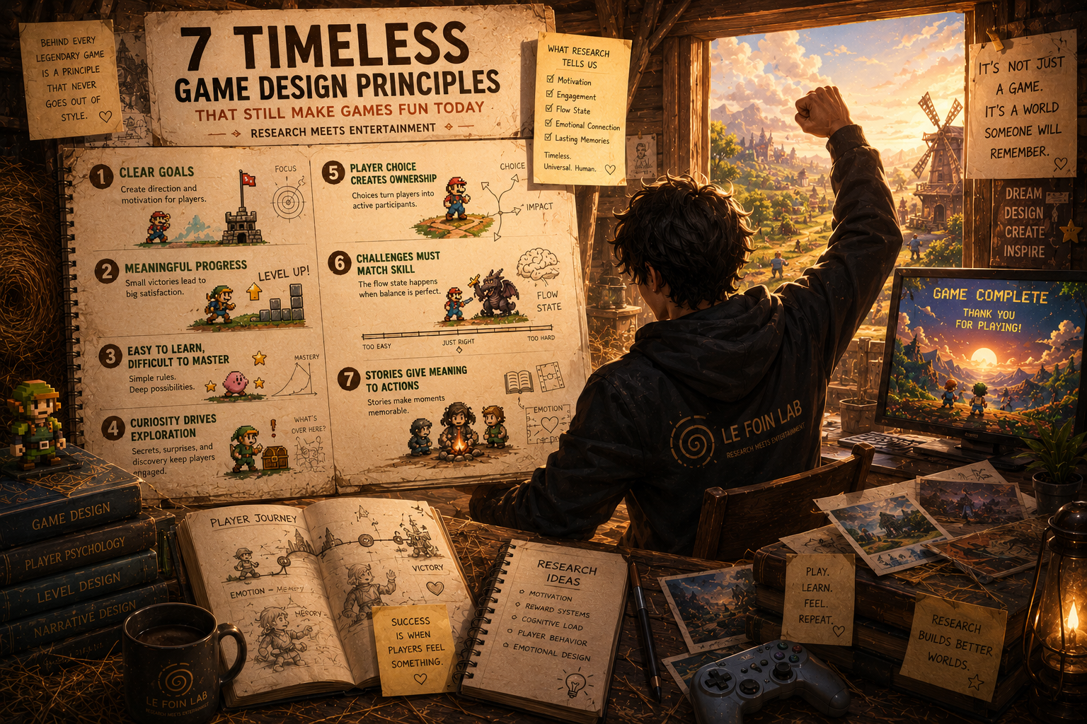 4.7 Timeless Game Design Principles That Still Make Games Fun Today